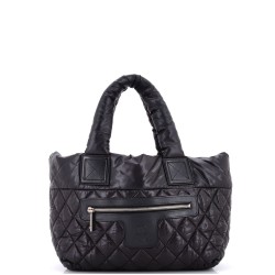 Coco Cocoon Reversible Tote Quilted Nylon Small