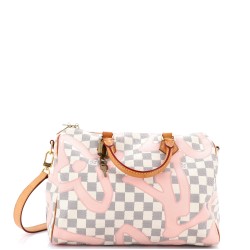 Speedy Bandouliere Bag Limited Edition Damier Tahitienne 30