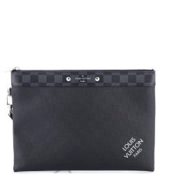 Pochette To Go Damier Infini Leather