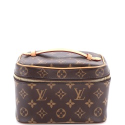 Nice Vanity Case Monogram Canvas Mini