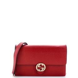 Interlocking Wallet on Chain Leather