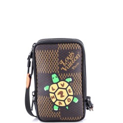 Nigo Double Phone Pouch Limited Edition Printed Giant Damier