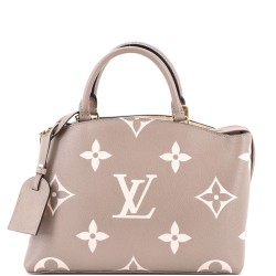 Petit Palais Handbag Bicolor Monogram Empreinte Giant