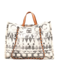 Iliad Shopping Tote Printed Canvas Medium