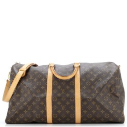 Keepall Bandouliere Bag Monogram Canvas 55