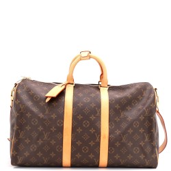 Keepall Bandouliere Bag Monogram Canvas 45