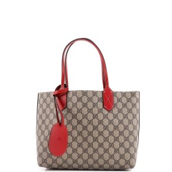 Reversible Tote GG Print Leather Small