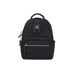 TORY BURCH Piper Fabric Backpack Medium Black