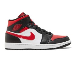Air Jordan 1 Mid 'Bred Toe' (New)