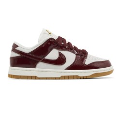 Nike Dunk Low LX 'Dark Team Red Croc' Women's (2024)
