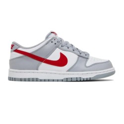 Nike Dunk Low 'White Grey Red' GS (2022)