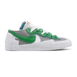 Nike Blazer Low x Sacai 'Medium Grey Classic Green'