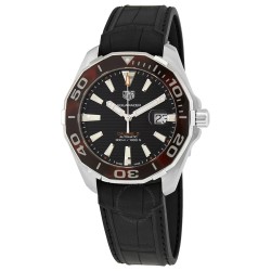 Pre-owned Tag Heuer Aquaracer Black Dial Men's Watch WAY201N.FT6177