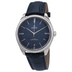 De Ville Tresor Diamond Blue Dial Men's Watch 435.18.40.21.03.001