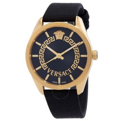 New V Circle Quartz Black Dial Ladies Watch VE8A00224
