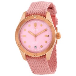 Divers Sixty-Five Automatic Pink Dial Unisex Watch 01 733 7771 3158-07 3 19 04BRS