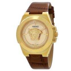 Hera Quartz Gold Dial Ladies Watch VE8D00224