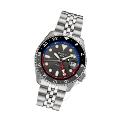 5 GMT Automatic Grey Dial Men's Watch SSK019