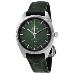 Constellation Automatic Chronometer Green Dial Men's Watch 130.33.41.22.10.001