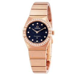 Constellation Quartz Diamond Blue Dial Ladies Watch 131.55.25.60.53.002