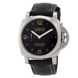 Pre-owned Panerai Luminor 1950 Automatic Black Dial Men's Watch PAM01359