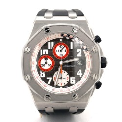 Pre-owned Audemars Piguet Royal Oak Offshore Chronograph Grey Dial Men's Watch 26175ST.OO.D003CU.01
