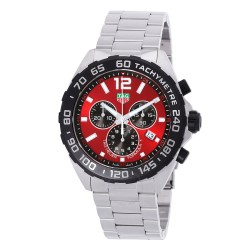 43mm Formula 1 Red Chronograph Quartz Red Dial Men's Watch CAZ101AN.BA0842