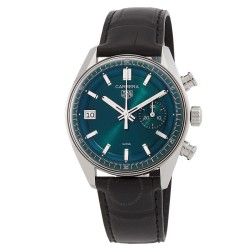 Carrera Chronograph Automatic Green Dial Men's Watch CBS2211.FC6545