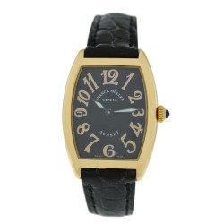 Pre-owned Franck Muller Muller Sunset Quartz Black Dial Ladies Watch 1752