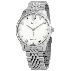 G-Timeless Automatic Silver Dial Men's Watch YA126354