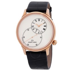 Grande Seconde Ivory Enamel Dial 18k Rose Gold Automatic Men's Watch J006033200