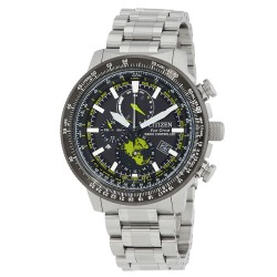 Promaster World Time Black Dial Men's Watch BY3006-53E