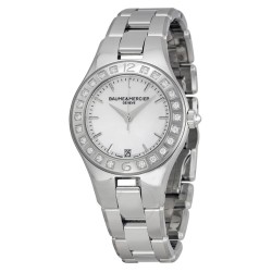 Baume and Mercier Linea Mother of Pearl Dial Ladies Watch 10072