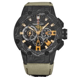 Predator Chronograph Automatic Black Dial Men's Watch RB.PR.CH.CA.DAK24