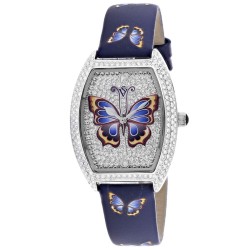 Papillon Quartz Silver Dial Ladies Watch CV4872