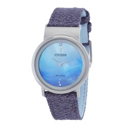 L Eco-Drive Blue Dial Ladies Watch EG7071-03L