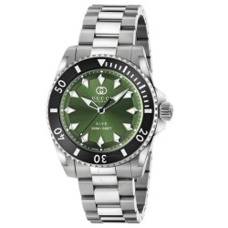 Dive Automatic Green Dial Men's Watch YA136363