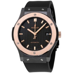 Pre-owned Hublot Classic Fusion Mat Carbon Fiber Dial Men's Watch 511.CO.1781.RX