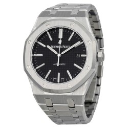 Royal Oak Black Dial Men's Watch 15400STOO1220ST01