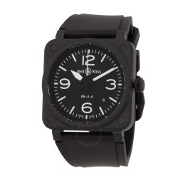 BR 03 Automatic Black Dial Men's Watch BR03A-BL-CE/SRB