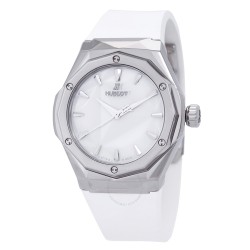 Pre-owned Hublot Classic Fusion White Dial Men's Watch 550.NS.2200.RW.ORL20