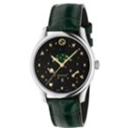 G-Timeless Quartz Black Dial Men's Watch YA126326