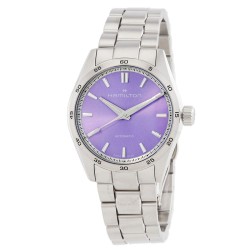 Jazzmaster Performer Automatic Purple Dial Watch H36105170