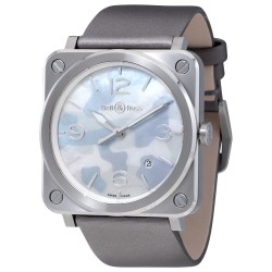Aviation Grey Camouflage Mother of Pearl Dial Ladies Watch BRS-CAMO-ST