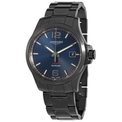 Conquest V.H.P. Perpetual Quartz Blue Dial Men's Watch L3.726.2.96.6