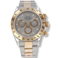 Pre-owned Rolex Cosmograph Daytona Chronograph Automatic Chronometer Silver Dial Men's Watch 116523 SSO