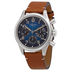 Heritage Chronograph Automatic Blue Dial Men's Watch L2.816.1.93.2