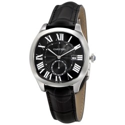 Pre-owned Cartier Drive De Cartier Grey Dial Men's Watch WSNM0009