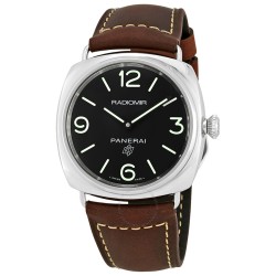 Pre-owned Panerai Radiomir Matte Black Dial Men's Watch PAM00753