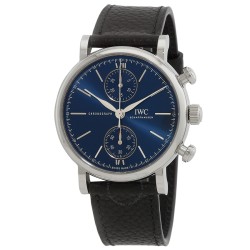 Portofino Chronograph Automatic 'LAUREUS SPORT FOR GOOD' Blue Dial Men's Watch IW391408